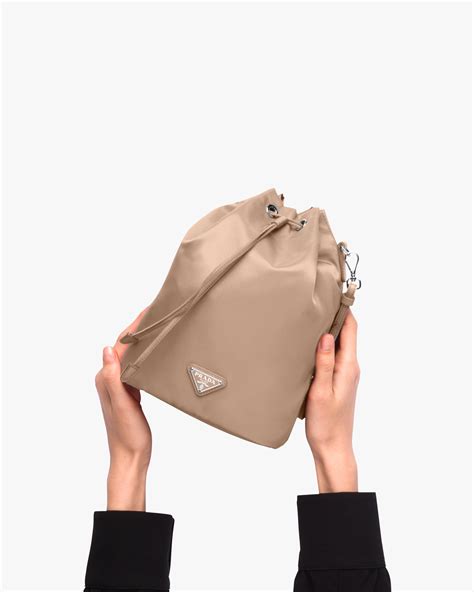 prada nylon pouch women